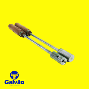 Mochador de Gado em Aço Inox Duplo | GALVÃO