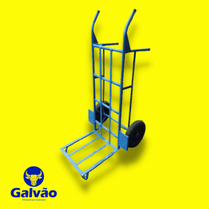 Carrinho Ceasa 150x50x50 (Pneu 325/Com Câmara) | GALVÃO