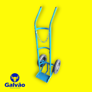 Carrinho para Cilindro de Oxigênio 10m3 | GALVÃO