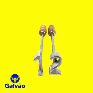 Marcador de Gado para Brucelose em INOX | GALVÃO