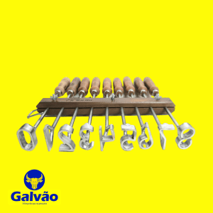 Jogo de Número em Aço Inox | GALVÃO